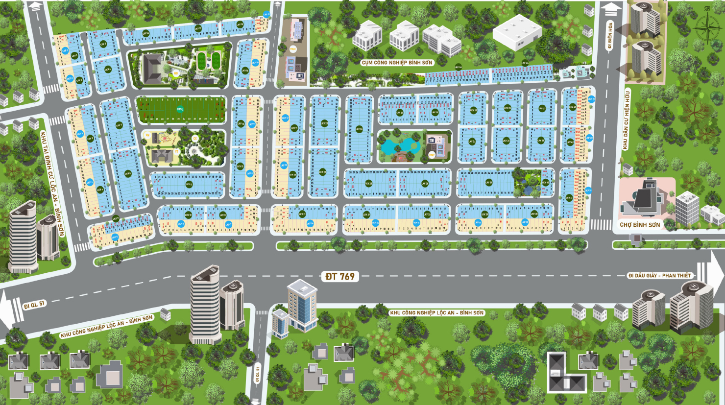 Mặt Bằng STC Long Thành